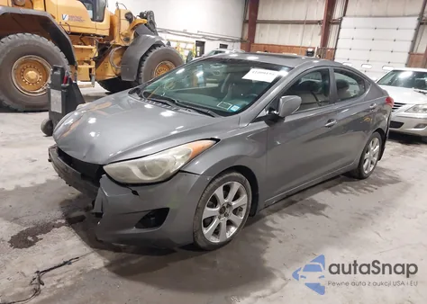 2013 Hyundai Elantra Limited from USA, damaged, VIN 5NPDH4AE1DH199645